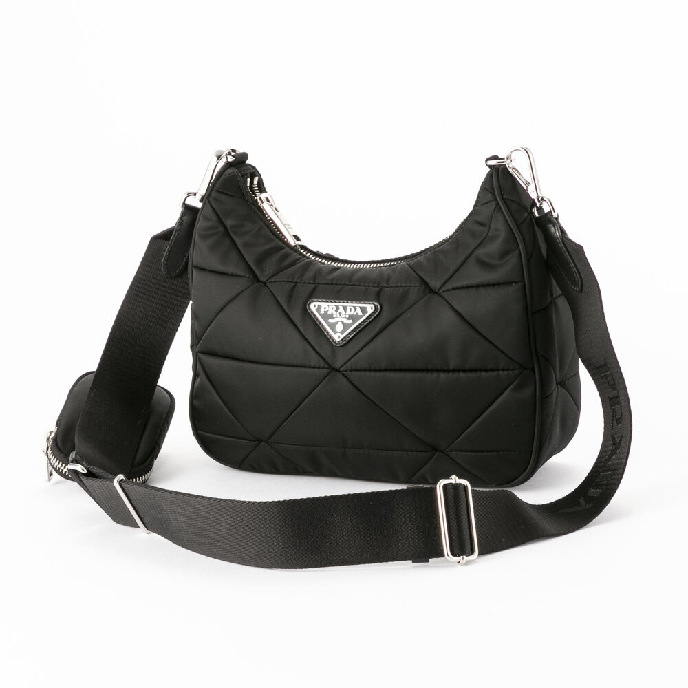 樂天商城 - 【5のつく日限定★10％クーポン★】【お買い物マラソン期間中ポイント10倍】プラダ PRADA ショルダーバッグ TESSUTO QUILTING 1BC151 RDJN B9O　　フィットハウス