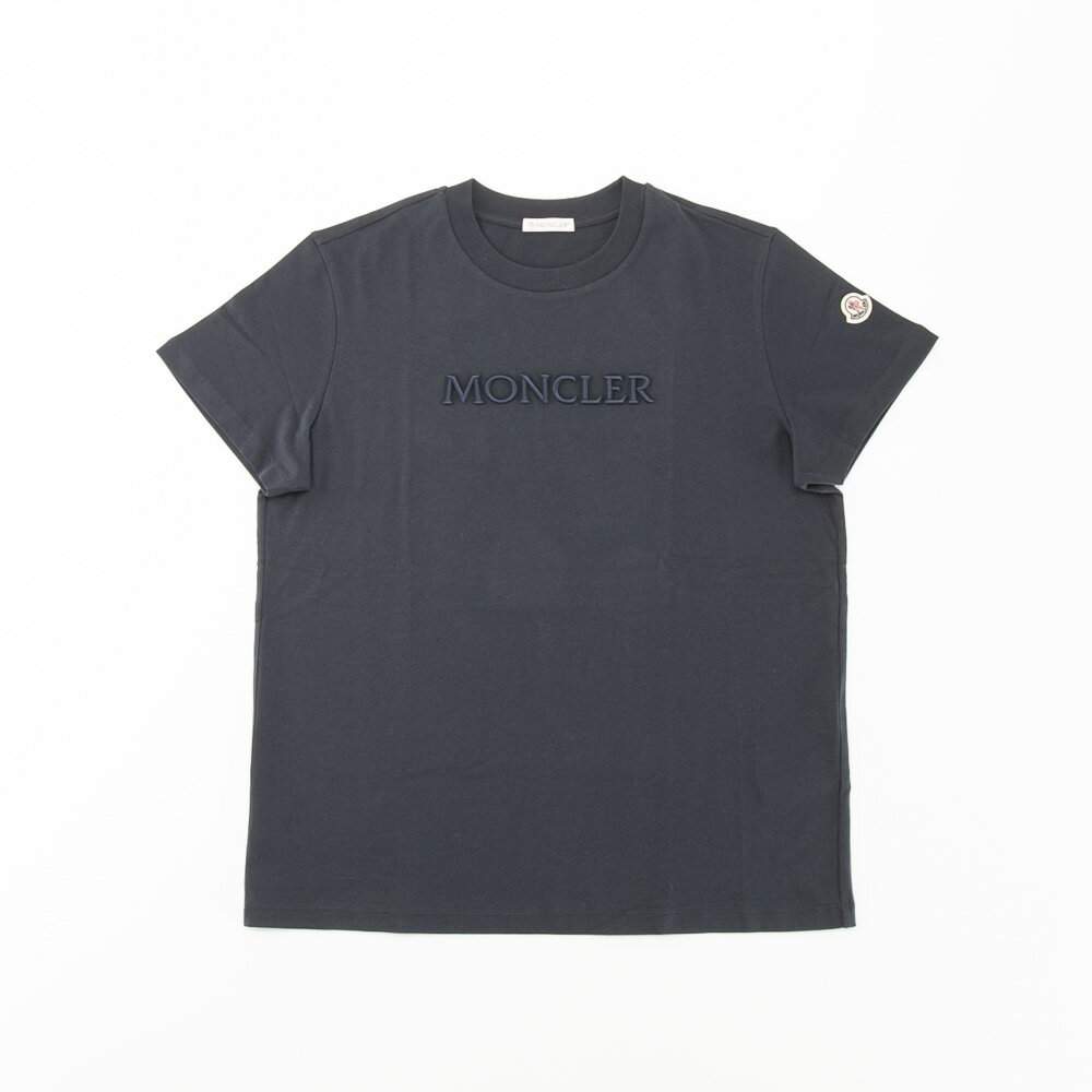 Rakuten - モンクレール MONCLER レディーストップス ロゴ刺繍Tシャツ 0938C0000889AUO　　フィットハウス