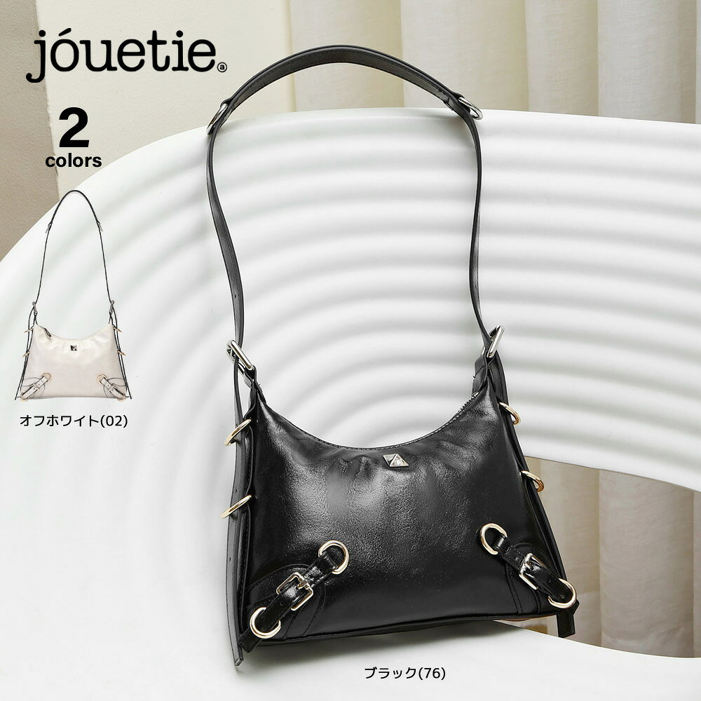 樂天商城 - 【5のつく日限定★10％クーポン★】【お買い物マラソン期間中ポイント10倍】ジュエティ jouetie ベルテッド ミニショルダーバッグ JUT-82040B　 　フィットハウス