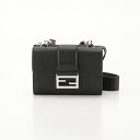 フェンディ FENDI ショルダーバッグ ダブルバゲット ブラックレザーバッグ 7VA649-APDR フィットハウス