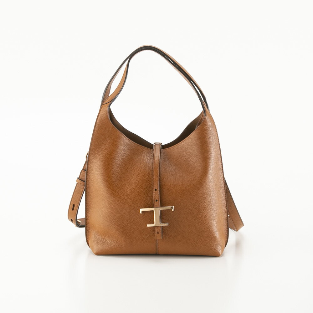 Tod's - 【5のつく日限定★10％クーポン★】【お買い物マラソン期間中ポイント10倍】トッズ TOD'S ハンド・トートバッグ スモール Tタイムレス メタルペンダント レザーバッグ XBWTSEA0200-XSO　　フィットハウス