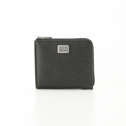ドルチェ&ガッバーナ DOLCE&GABBANA ロゴプレート L字ファスナー 小銭入れ カードケース BP3273 AG219 フィットハウス ドルチェ&ガッバーナ DOLCE&GABBANA ロゴプレート L字ファスナー 小銭入れ カードケース BP3273 AG219 フィットハウス