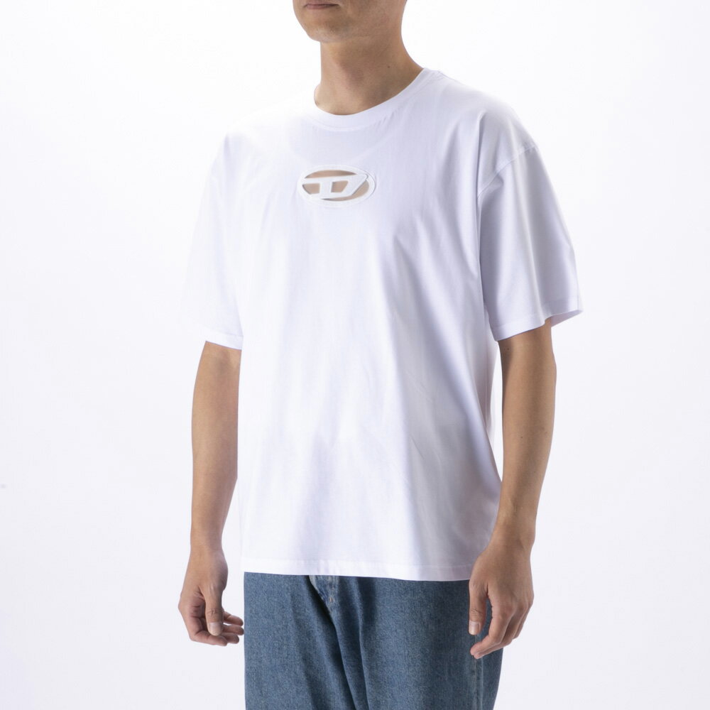 Rakuten - ディーゼル DIESEL メンズトップス Dロゴ クルーネック 半袖Tシャツ A15180/0NIAX　 　フィットハウス