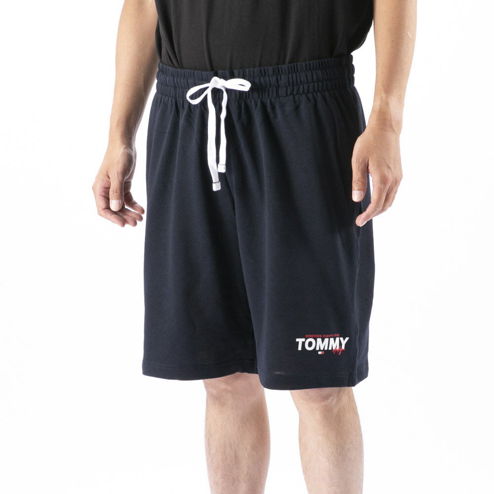 【お買い物マラソン期間中ポイント10倍】 トミーヒルフィガー TOMMY HILFIGER メンズボトムス FRENCH TERRY フレンチテリー ハーフパンツ 09T4501　　フィットハウス