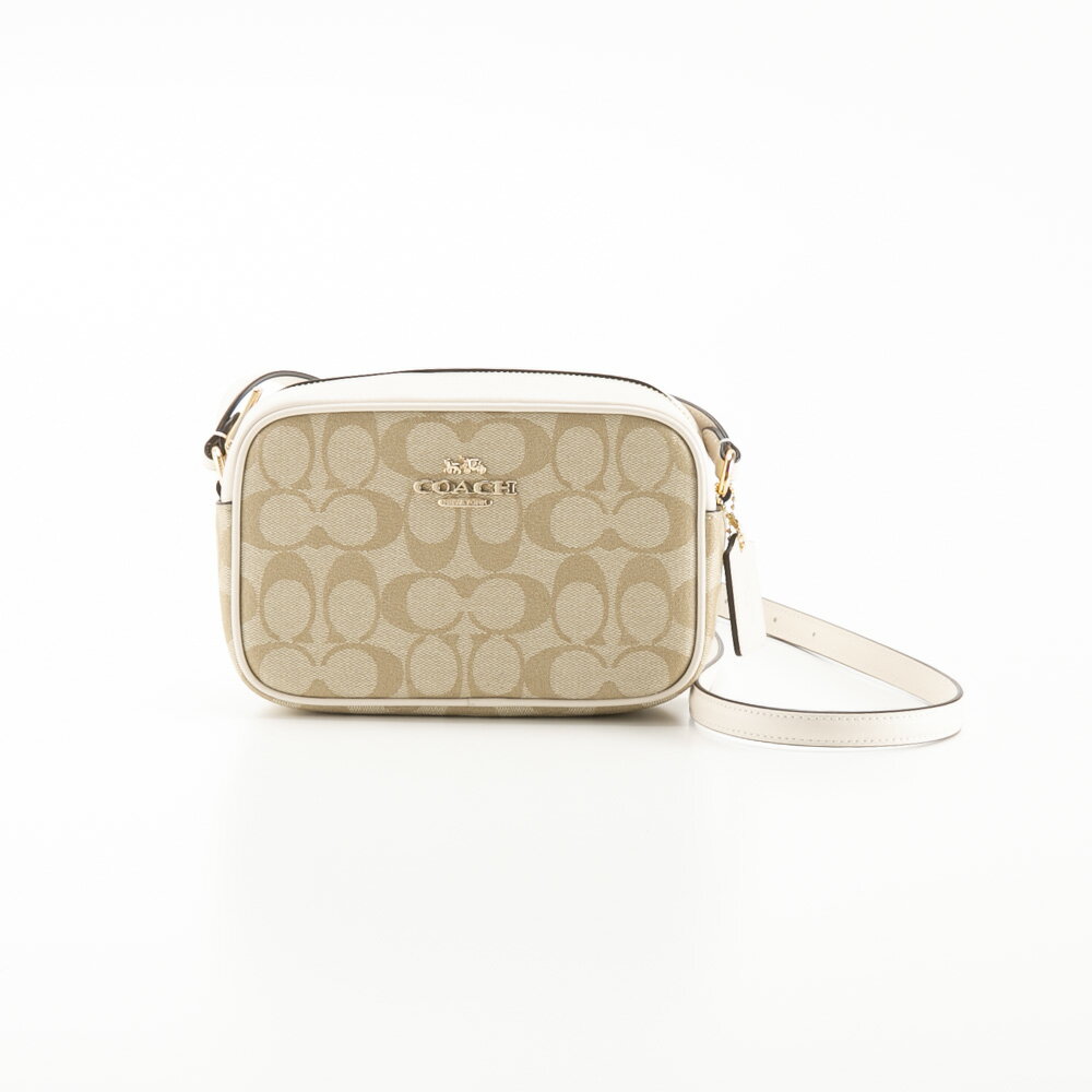 COACH - 【お買い物マラソン期間中ポイント10倍】コーチ COACH ショルダーバッグ ミニ ジェイミー カメラバッグ シグネチャー キャンバス CQ874　 　フィットハウス