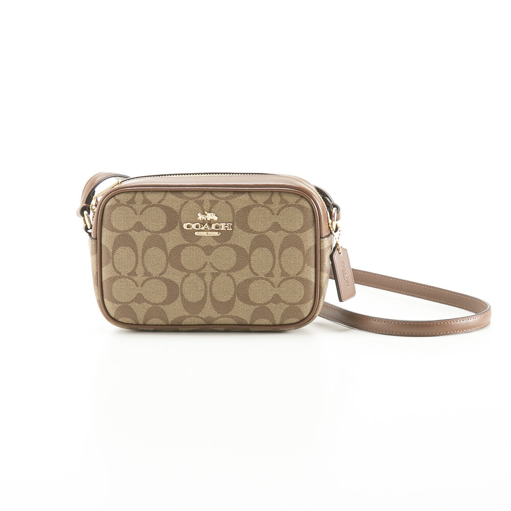 樂天商城 - 【お買い物マラソン期間中ポイント10倍】コーチ COACH ショルダーバッグ ミニ ジェイミー カメラバッグ シグネチャー キャンバス CQ874　 　フィットハウス