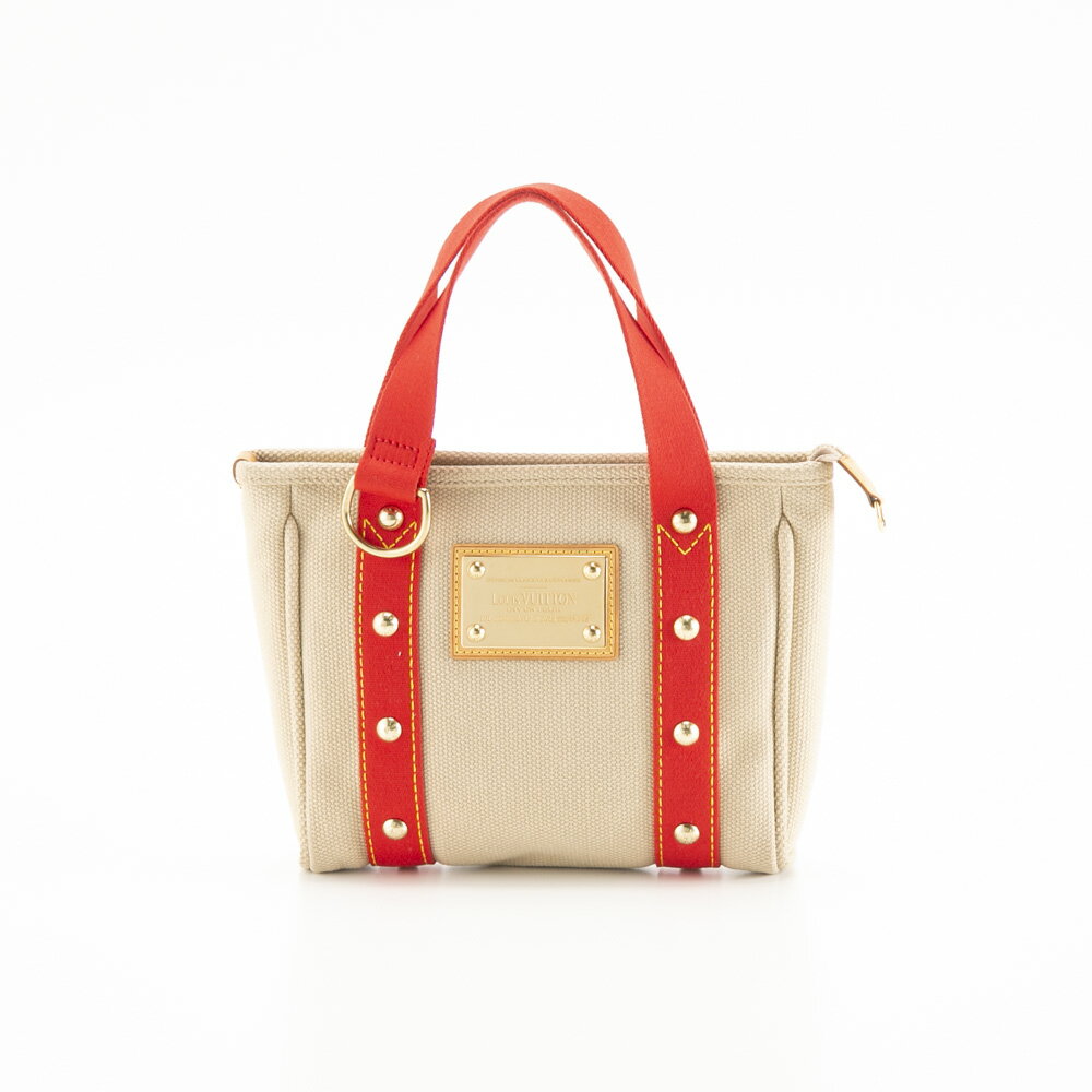 Rakuten - 【ヴィンテージ・中古】ルイ・ヴィトン LOUIS VUITTON ハンドバッグ アンティグア カバ PM M40038　 　フィットハウス