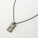 【ワンダフルデー限定★10%クーポン★】カルバンクライン Calvin Klein ネックレス METALLIC WAVES DOG TAG 35100032 フィットハウス