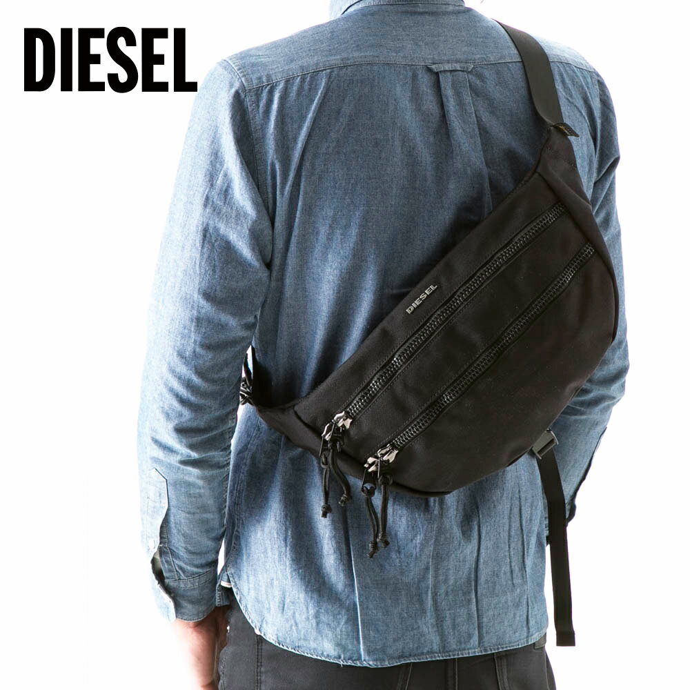 【ブラックフライデー期間中ポイント10倍】ディーゼル DIESEL ボディバッグ・ウエストポーチ ベルトバッグ REPRODUCTION URBHANITY X05120P1516　 　フィットハウス(4)