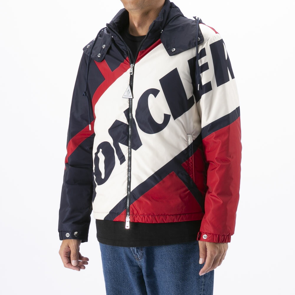 モンクレール MONCLER メンズアウター BERT バート BIGロゴ フーデッド ダウンジャケット フィットハウス
