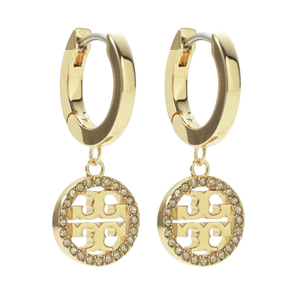 Rakuten - トリーバーチ TORY BURCH ピアス MILLER PAVE HUGGIE HOOP EARRING 87041-783　　フィットハウス
