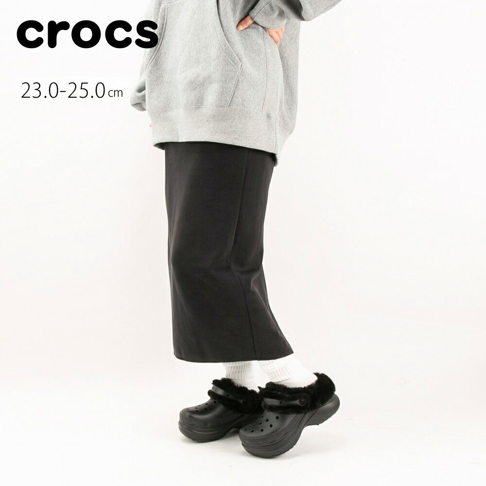 クロックス CROCS レディースサンダル ベイ ラインド クロッグ 211753-001 フィットハウス