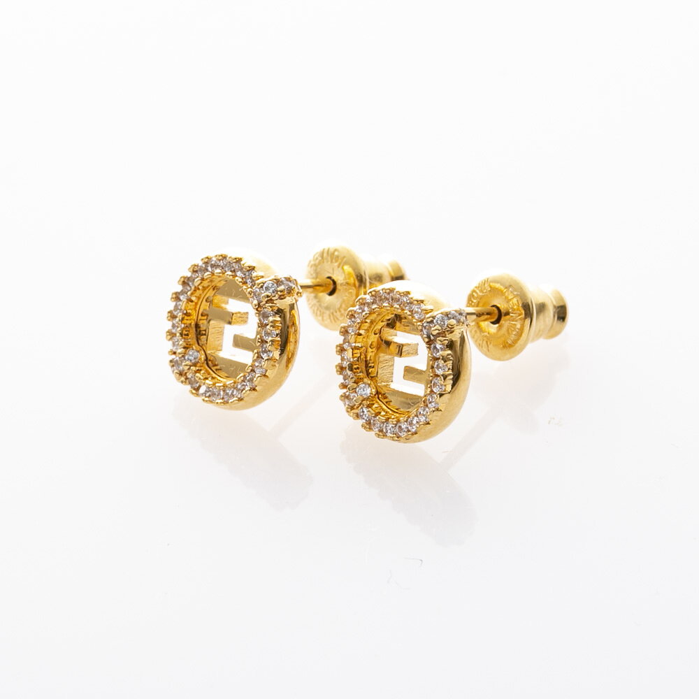 楽天FIT HOUSE【5のつく日限定★10％クーポン★】【スーパーセール期間中ポイント10倍】フェンディ FENDI ピアス EverRound Fendi エバーラウンド フェンディ 8AL079/ATEP/F089U　　フィットハウス