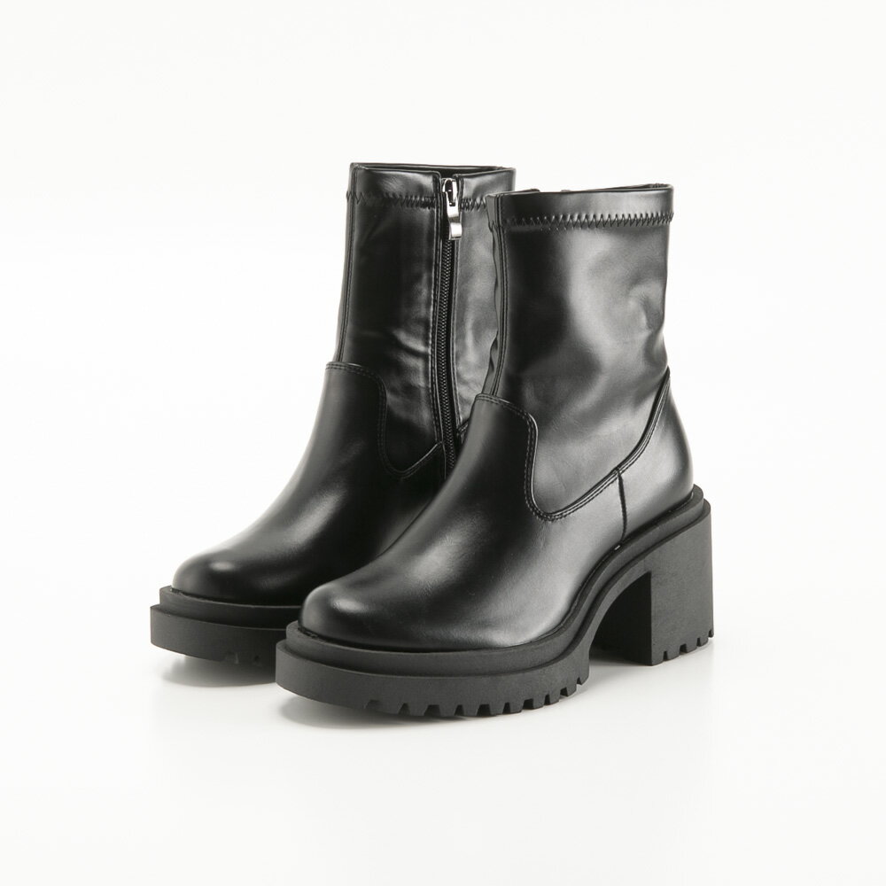 フォースワン FORCE ONE メタルルージュ Metal Rouge レディースブーツ ラギットソールストレッチショートブーツ 4322 フィットハウス