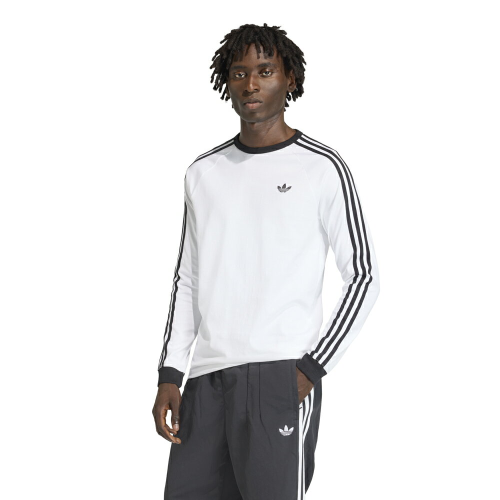 Rakuten - アディダスオリジナルス adidas originals メンズトップス スリーストライプス ロングスリーブ 長袖　Tシャツ KE3545　　フィットハウス