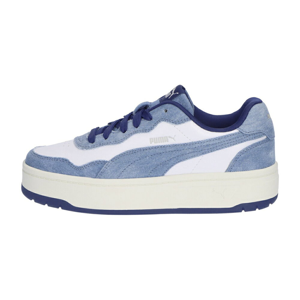 樂天商城 - 【5のつく日限定★10％クーポン★】【お買い物マラソン期間中ポイント10倍】プーマ PUMA レディーススニーカー コート ラリー スカイデニム 407397　 　フィットハウス