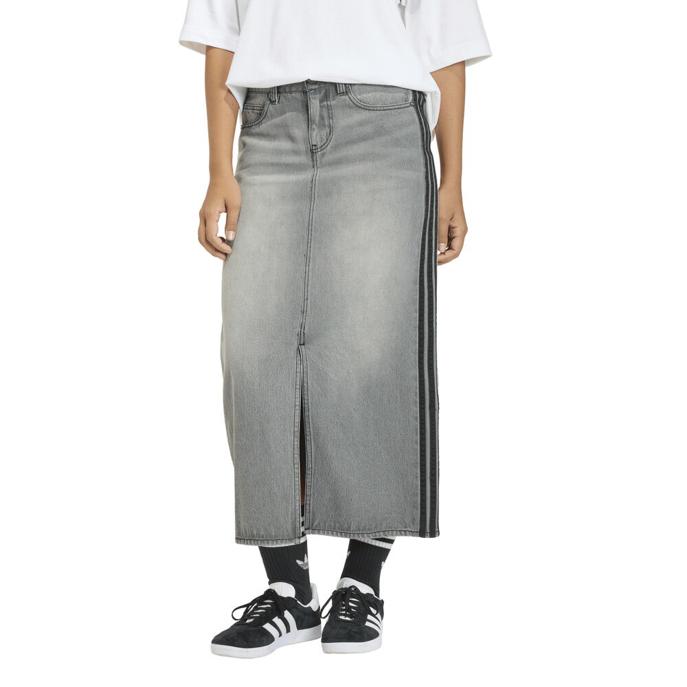 アディダスオリジナルス adidas originals レディースボトムス スリーストライプス ペンシル スカート デニム KD2929　 　フィットハウス