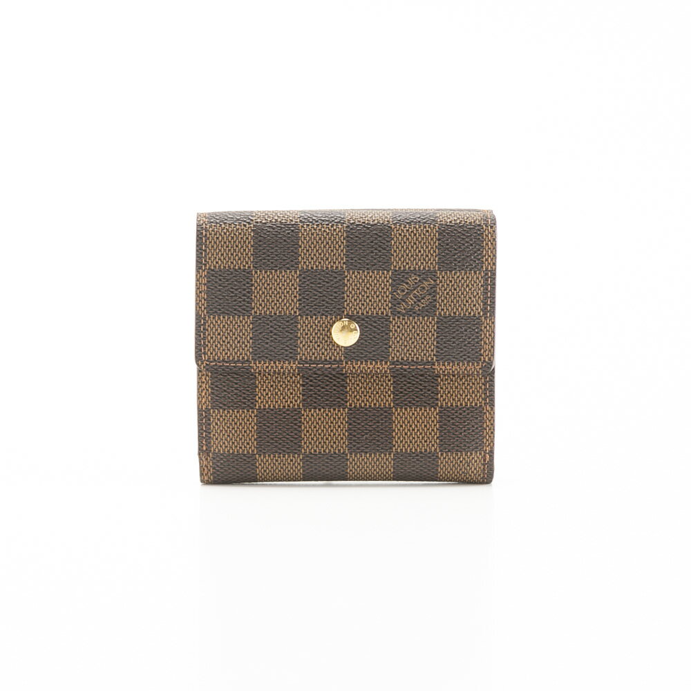 樂天商城 - 【ヴィンテージ・中古】ルイ・ヴィトン LOUIS VUITTON 折り財布 ダミエ ポルトフォイユ エリーズ N61654　 　フィットハウス