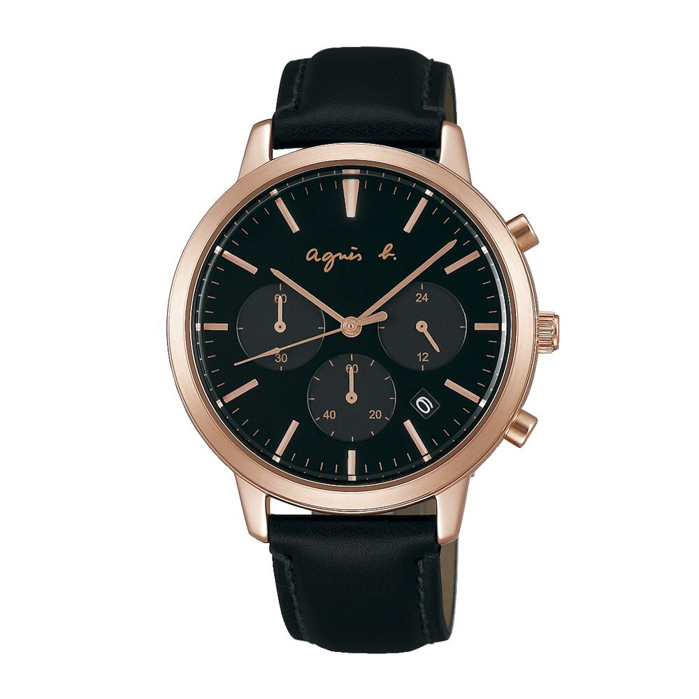 楽天市場】クロノグラフ（ブランドアニエスベー）（メンズ腕時計