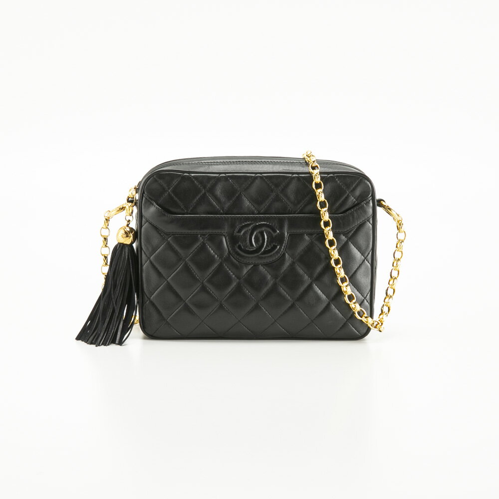 樂天商城 - 【ヴィンテージ・中古】シャネル CHANEL ラムマトラッセ フリンジショルダーバッグ　　フィットハウス