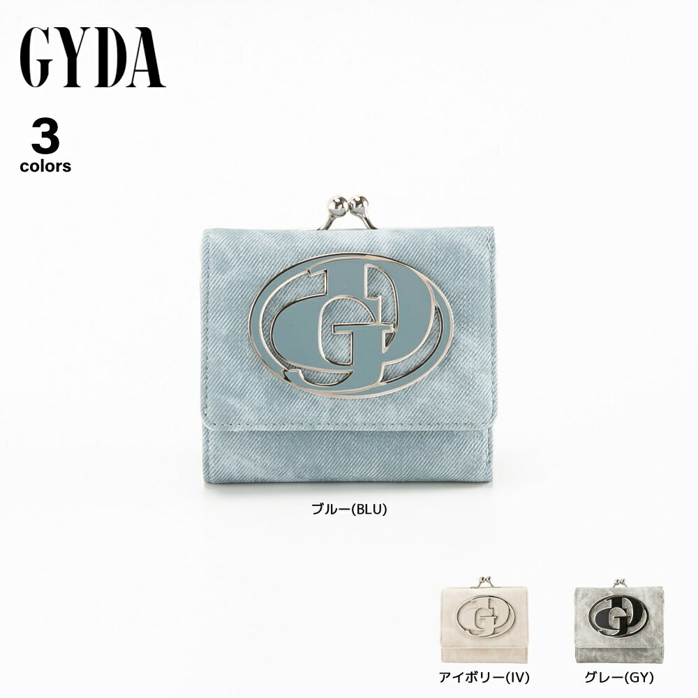 Rakuten - 【お買い物マラソン期間中ポイント10倍】ジェイダ GYDA 口金ミニ財布 GY-W422 ビッグロゴメタル　 　フィットハウス