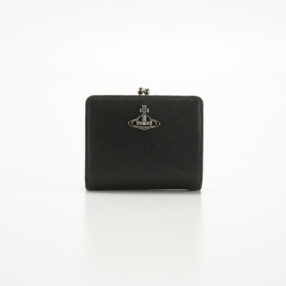 Rakuten - 【スーパーセール期間中ポイント10倍】ヴィヴィアンウエストウッド Vivienne Westwood 折り財布 小銭入れ付き SAFFIANO 5115002YW-L001N　 　フィットハウス