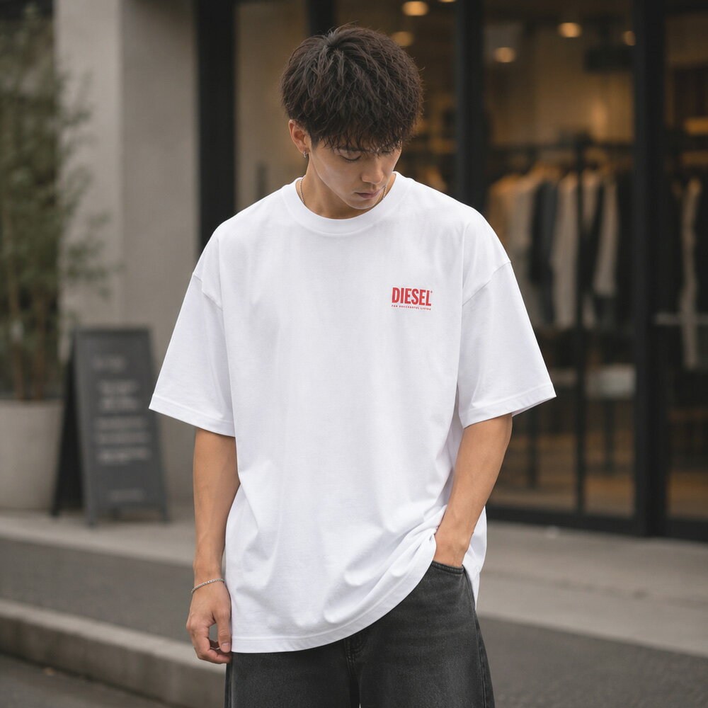 Rakuten - 【ワンダフルデー限定★10％クーポン★】ディーゼル DIESEL メンズトップス T-BOXT-BISK A200360EPCA　 　フィットハウス