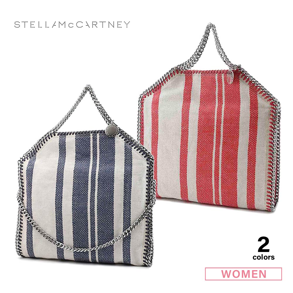 樂天商城 - 【5のつく日限定★10％クーポン★】ステラマッカートニー STELLAMcCARTNEY ハンド・トートバッグ STRIPE 3CHAIN 234387W8246　　フィットハウス