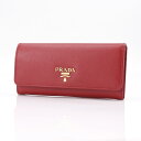 プラダ 長財布 レディース プラダ PRADA 長財布 SAF.METAL ORO長F+パスケース 1MH132-QWA　　フィットハウス