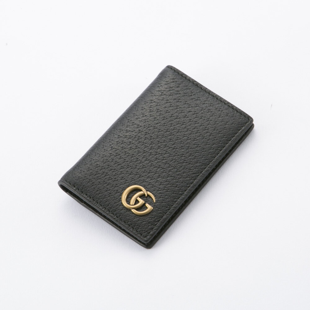 グッチ GUCCI カードケース GG MARMONTカードケース 547075DJ20T 1000 ブラック　　フィットハウス