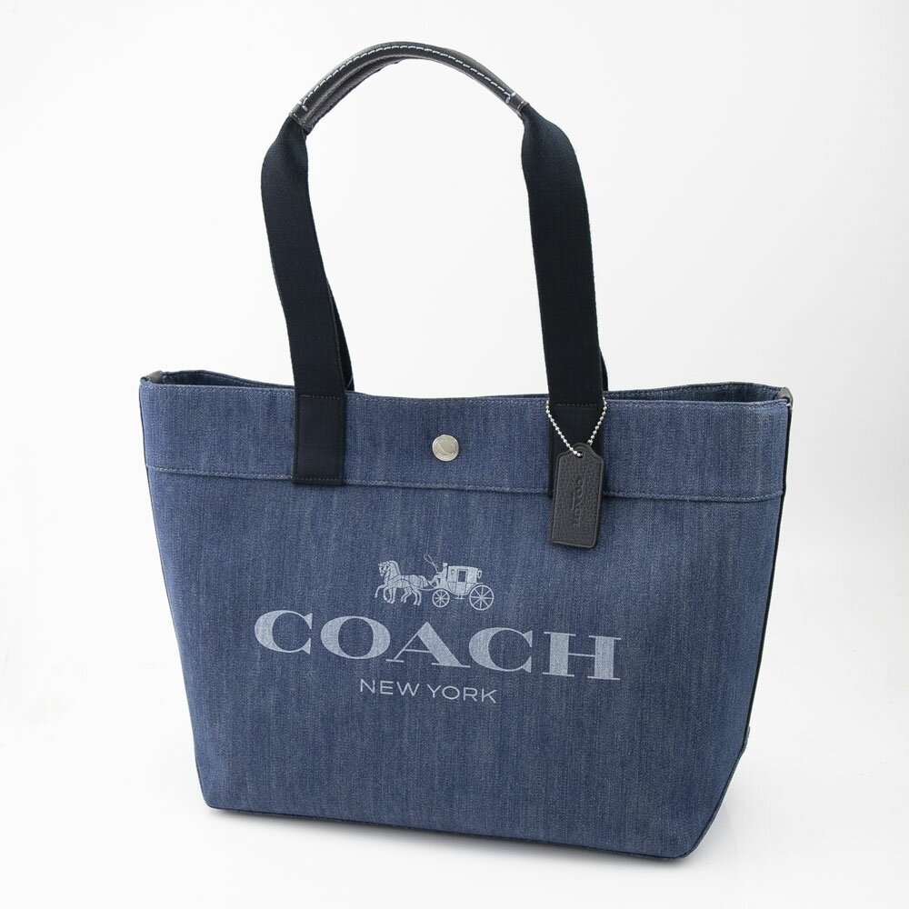 コーチ トート バッグ（レディース） 【5月18日−20日限定★クーポン配布中】コーチ COACH ハンド・トートバッグ ロゴホースアンドキャリッジデニム F67415　　フィットハウス