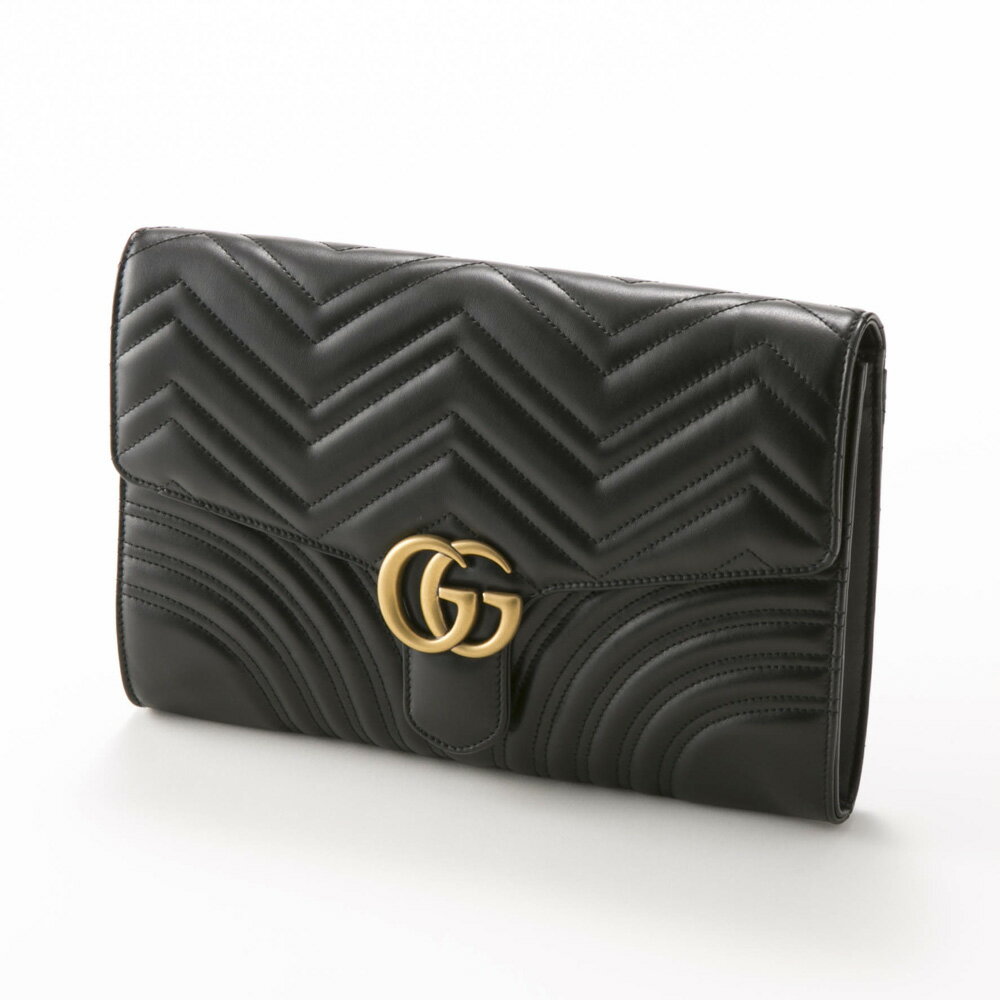 【5月18日−20日限定★クーポン配布中】グッチ GUCCI クラッチバッグ GG MARMONT 498079 DTD1T　　フィットハウス