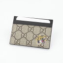 【5月3日−6日限定★クーポン配布中】GUCCI グッチ BESTIARYタイガーカードケース 451277K5X1N/8666 ベージュ／コンビ　　フィットハウス