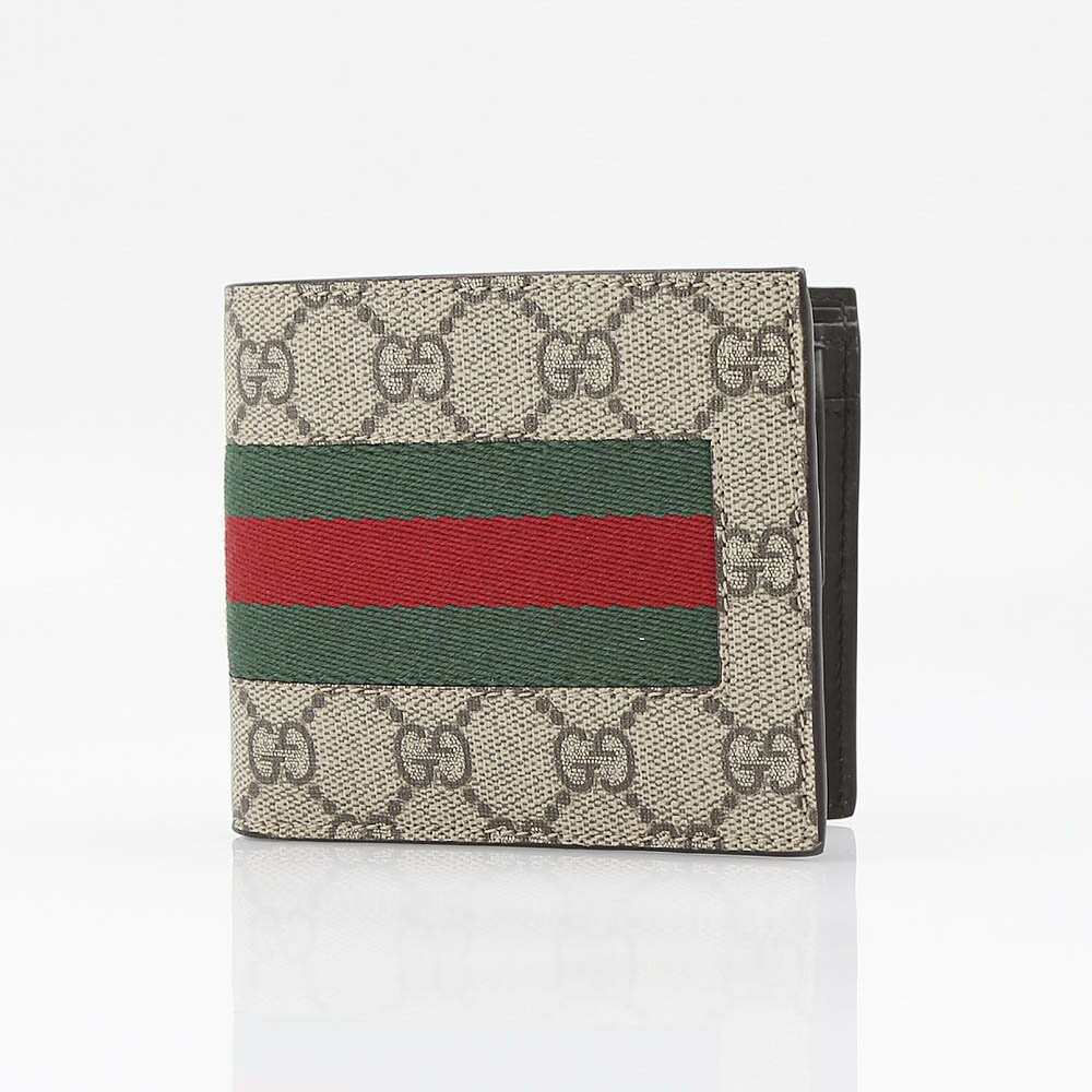 グッチ 財布（メンズ） 【6月1日−2日限定★クーポン配布中】グッチ GUCCI 折り財布 NEW WEB TES.GG 408826 KHN4N　　フィットハウス