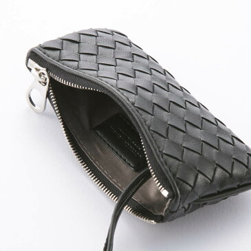 BOTTEGA VENETA ボッテガヴェネタ イントレソフトキーリング付キーポーチ 131232V0016/1259-BK ブラック ギフトラッピング無料 ラッキーシール対応