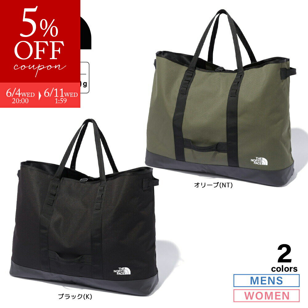 【スーパーセール6月4日-11日限定★クーポン配布中】ザ・ノース・フェイス THE NORTH FACE アウトドア・キャンプ トートバッグ FLD GEAR TOTE L NM82200　　フィットハウス