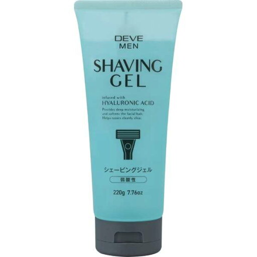 【熊野油脂】DEVE MEN シェービングジェル 220g 【熊野油脂】DEVE MEN シェービングジェル 220g