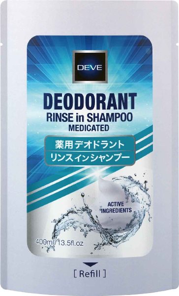 【詰替用　単品】D薬用デオドラント リンスインシャンプー 詰替用400ml