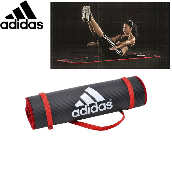 アディダス トレーニングマット（183cm×61cm×1cm）エクササイズマット [adidas training]