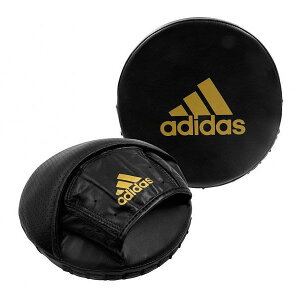 アディダス ディスクパンチングミット adidas PRO 本革 [adidas martial arts] ボクシングミット ディスクミット 軽量 薄型