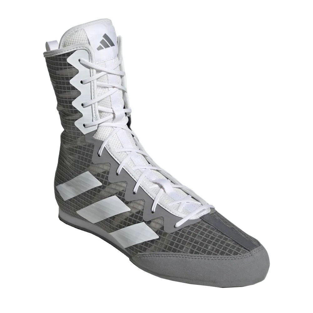 アディダス ボクシングシューズ adidas Box Hog 4 グレー（HP9611） [adidas martial arts] 筋トレ トレーニングシュ…