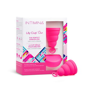 リリーカップワン 一般医療機器 Lily Cup One INTIMINA [ajuma アジュマ] ※返品・交換不可商品※ サニタリーカップ フェムテック 初心者向け 小さめ クローズアップ現代