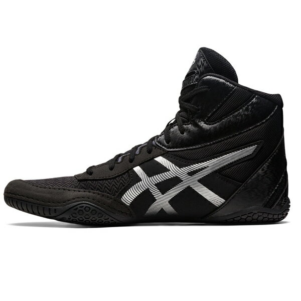 IN STOCK【3−5日程度で出荷可能】1083A001 ASICS Speciai Order レスリングシューズ　ブラックxレッドふちゴールド ヒールウインドウ ブラックスペシャルオーダー アシックスEX-EO後継