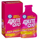 ●アウトドアキャンペーン● ATHLETEQ10 HIGH-ENERGY gel / アスリートQ10 ハイエナジー ジェル (6本入り) 還元型コエンザイムQ10 [カネカ］サプリメント エネルギー 部活 試合 大会 レース ランナー マラソン ランニング 自転車 ロードレース トライアスロン