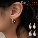 Baqless バックレス ゴールド シルバー フープ Embrace Kaia Gold Silver 18K 18金 キャッチレス サーフィン ヨガ ランニング ランナー トレイル トライアスリート スキー プレゼント ギフト 誕生日