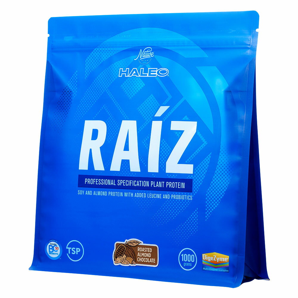 ハレオ RAIZ(ライズ) ローストアーモンドチョコレート 1kg [HALEO] 植物性プロテイン 大豆タンパク 乳酸菌 食物繊維