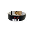 BULL レザーベルト Leather Belt 【メーカー直送品】※代引不可※ [BULL] zaoba ザオバ トレーニング フィットネス ホームジム パワーリフティング 腹圧 スクワット デッドリフト 1