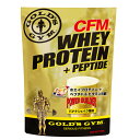 CFMホエイプロテイン＋ペプチド バナナシェイク風味（2kg）[GOLD'S GYM_S ゴールドジムサプリ]