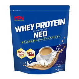 シェイカープレゼント MPN WHEY PROTEIN NEO（ホエイプロテイン・ネオ） ミルクティー風味（1kg) [MPN] 国内製造 11種ビタミン配合 WPIプロテイン WPI アミノ酸スコア100 アスリート 身体づくり コンディショニング