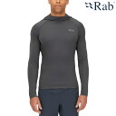 Rab ラブ Sonic Hoody ソニックフーディ [24ss] 超軽量 インナー ストレッチ アウトドア ランニング トレイル ハイキング 登山 ランナー トレラン マウンテン